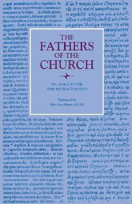The Retractations (English, St Augustine | Mary Inez Borgan)