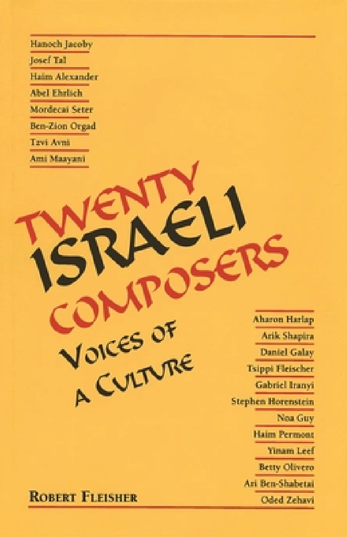 Twenty Israeli Composers (English, Robert Fleisher | Shulamit Ran)