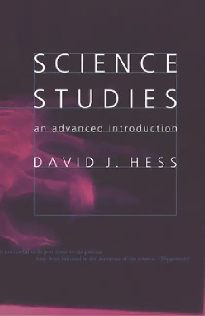 Science Studies (English, David J. Hess)