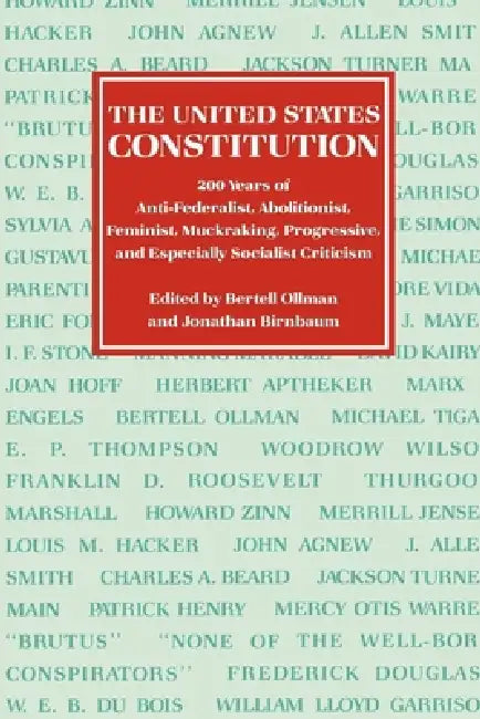 The United States Constitution (English, Bertell Ollman | Jonathan Birnbaum)