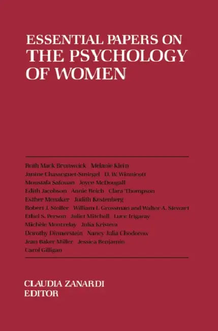 Essential Papers on the Psychology of Women (English, Claudia Zanardi)