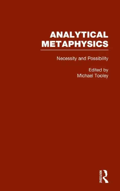 Necessity & Possibility (English, Michael Tooley)
