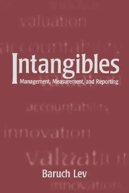 Intangibles (English, Baruch Lev)