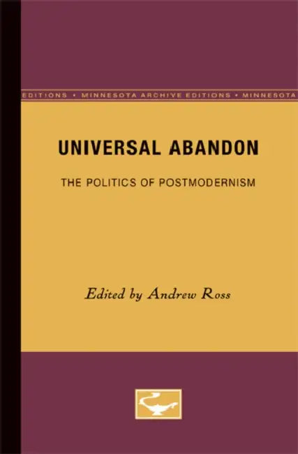 Universal Abandon (English, Andrew Ross)