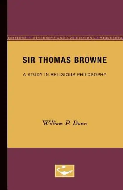 Sir Thomas Browne (English, William P. Dunn)