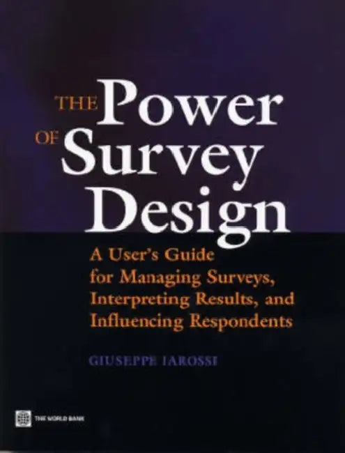 The Power of Survey Design (English, Giuseppe Iarossi)
