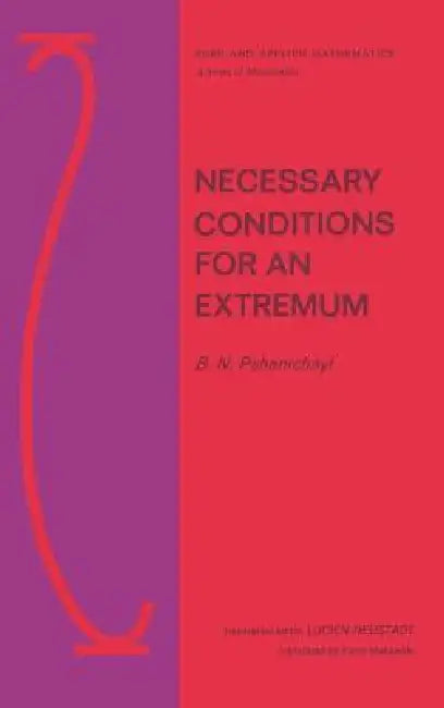 Necessary Conditions for an Extremum (English, Pshenichnyi)