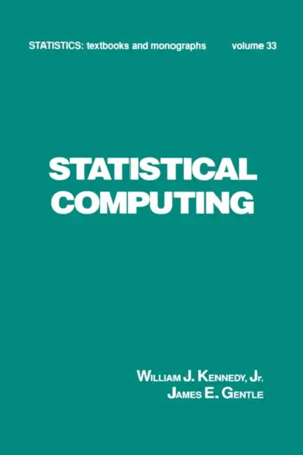 Statistical Computing (English, Kennedy)