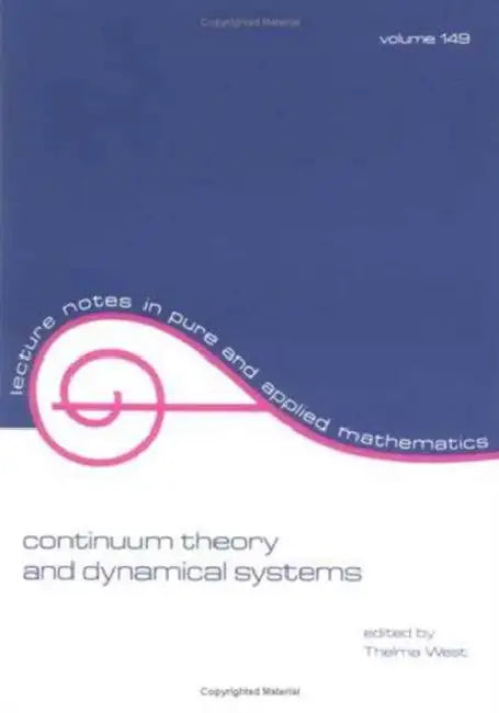 Continuum Theory & Dynamical Systems (English, Thelma West)