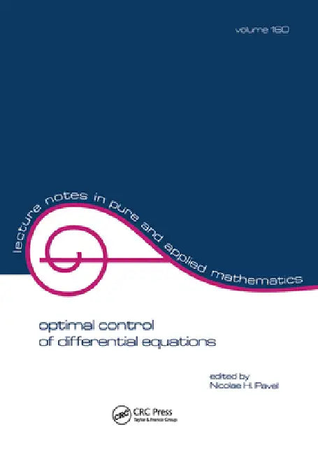 Optimal Control of Differential Equations (English, Nicolae H. Pavel)
