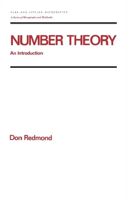 Number Theory (English, Don Redmond)