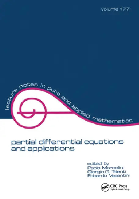 Partial Differential Equations and Applications (English, Giorgio Talenti)