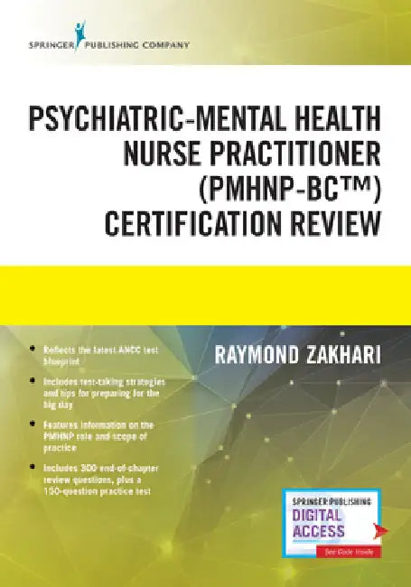 The Psychiatric-Mental Health Nurse Practitioner Certification Review Manual (English, Raymond Zakhari)