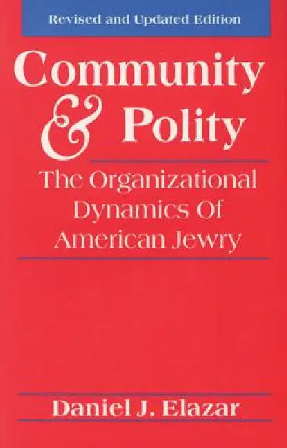 Community and Polity (English, Daniel J. Elazar)