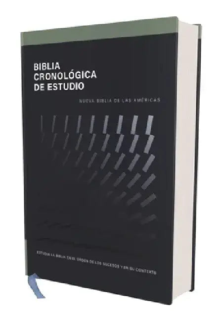 Nbla, Biblia Cronológica de Estudio, Tapa Dura, Interior a Cuatro Colores, Comfort Print (English, Nbla-Nueva Biblia de Las Américas | Vida)