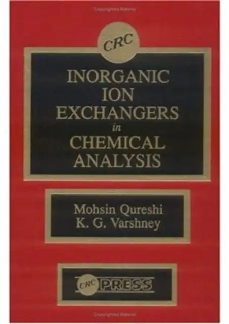 Inorganic Ion Exchangers in Chemical Analysis (English, Qureshi Moshin)