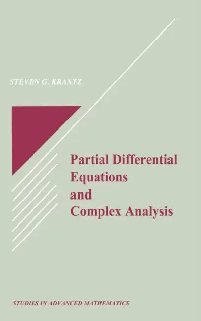 Partial Differential Equations and Complex Analysis (English, Steven G. Krantz)