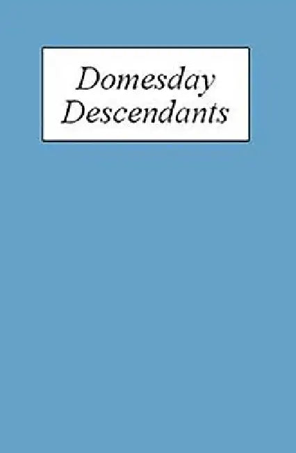 Domesday Descendants (English, K. S. B. Keats-Rohan)