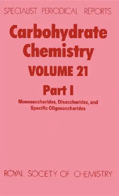 Carbohydrate Chemistry (English, N. R. Williams)