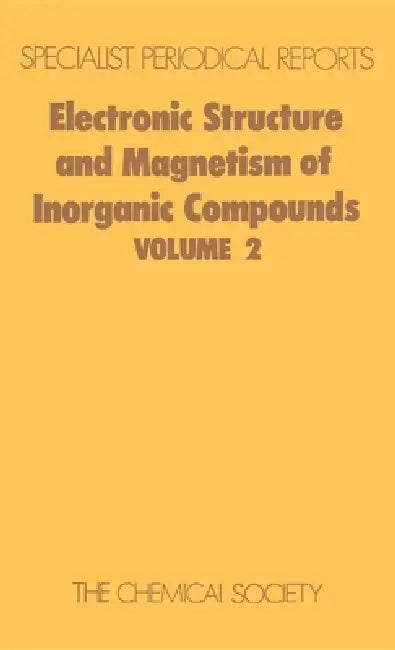 Electronic Structure and Magnetism of Inorganic Compounds (English, P. Day)