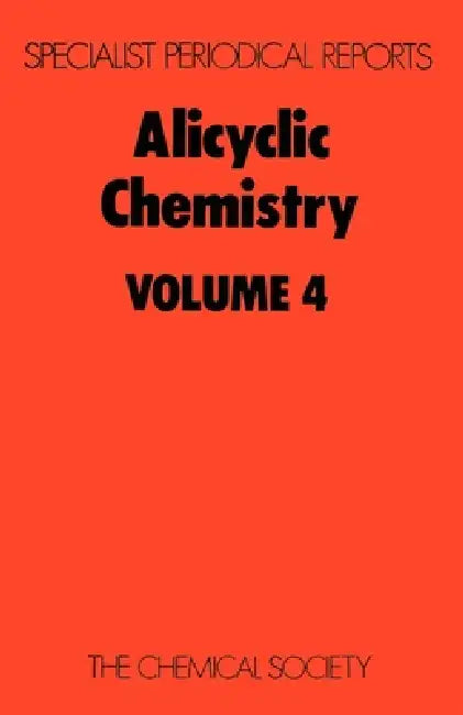 Alicyclic Chemistry (English, W. Parker)