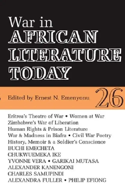 Alt 26 War in African Literature Today (English, Ernest N. Emenyonu | Chimalum Nwankwo | Christine Matzke)