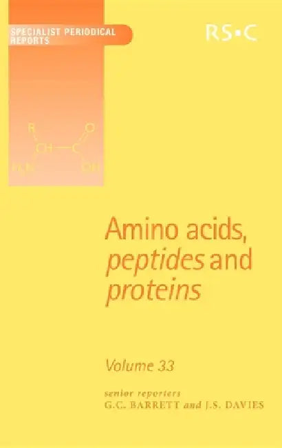 Amino Acids, Peptides and Proteins (English, Don T. Elmore | G. C. Barrett | J. S. Davies)