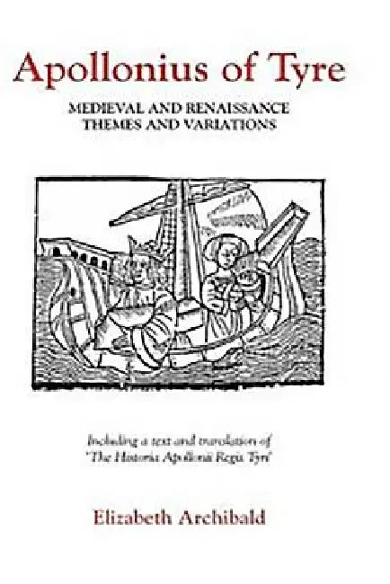 Apollonius of Tyre (English, Elizabeth Archibald)