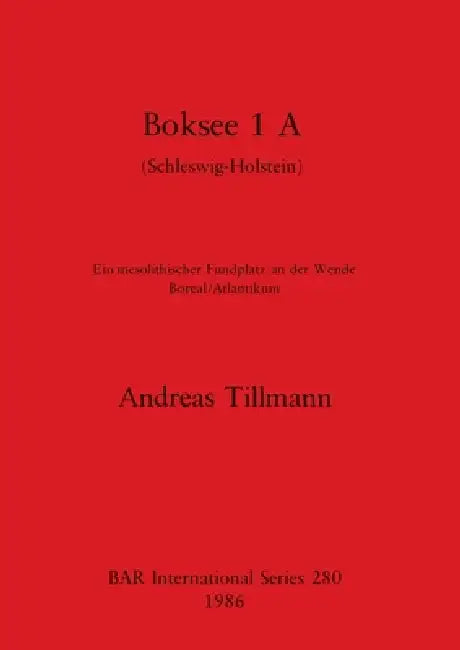 Boksee 1 A (Schleswig-Holstein) (English, Andreas Tillmann)