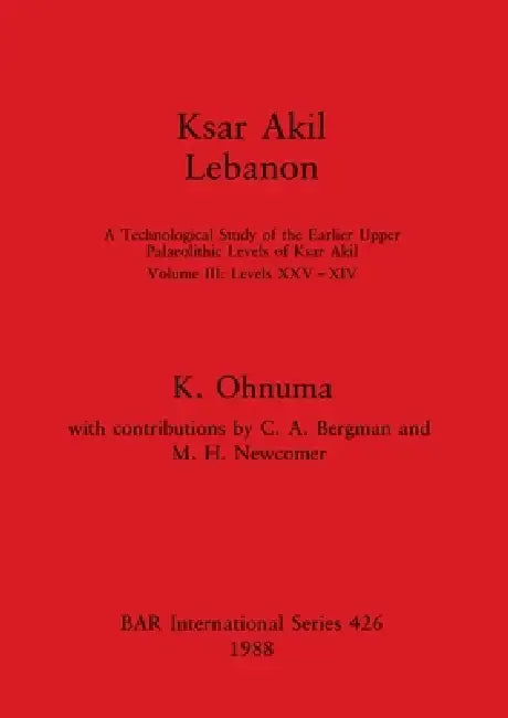 Ksar Akil, Lebanon (English, K. Ohnuma)
