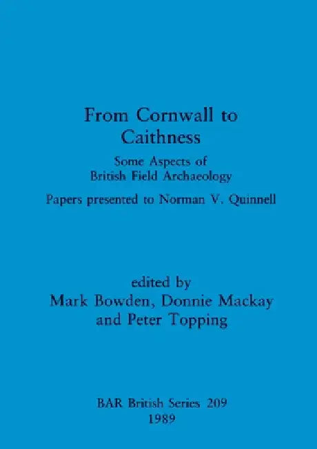 From Cornwall to Caithness (English, Mark Bowden | Donnie MacKay | Peter Topping)