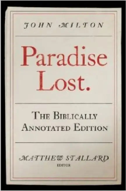 Paradise Lost (English, John Milton | Matthew Stallard)