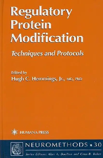 Regulatory Protein Modification (English, Hugh C. Hemmings)