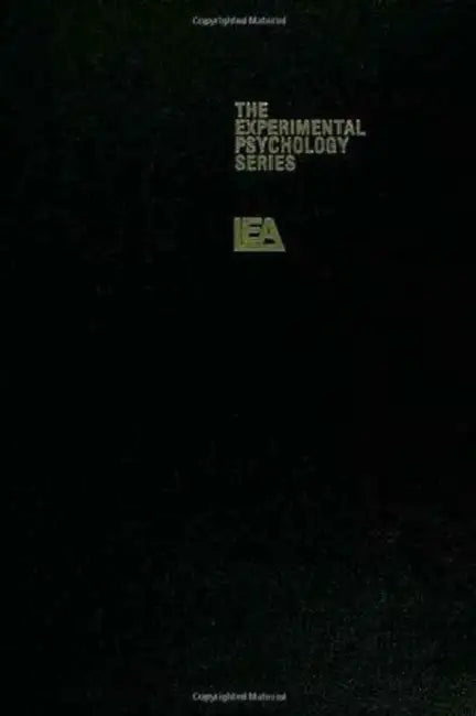 Language, Memory, and Thought (English, John R. Anderson)