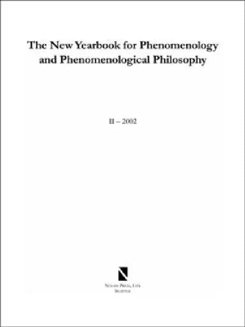 The New Yearbook for Phenomenology and Phenomenological Philosophy (English, Burt Hopkins | Steven Crowell)