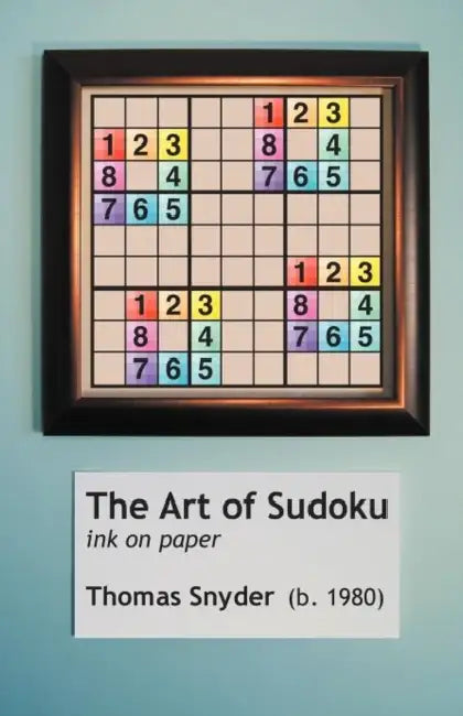The Art of Sudoku (English, Thomas Snyder)