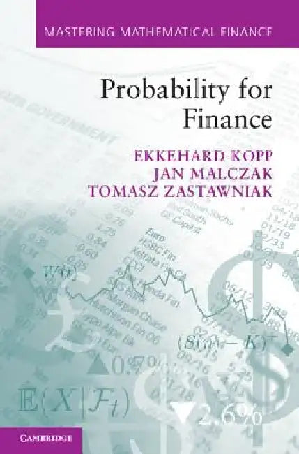 Probability for Finance (English, Ekkehard Kopp | Jan Malczak | Tomasz Zastawniak)