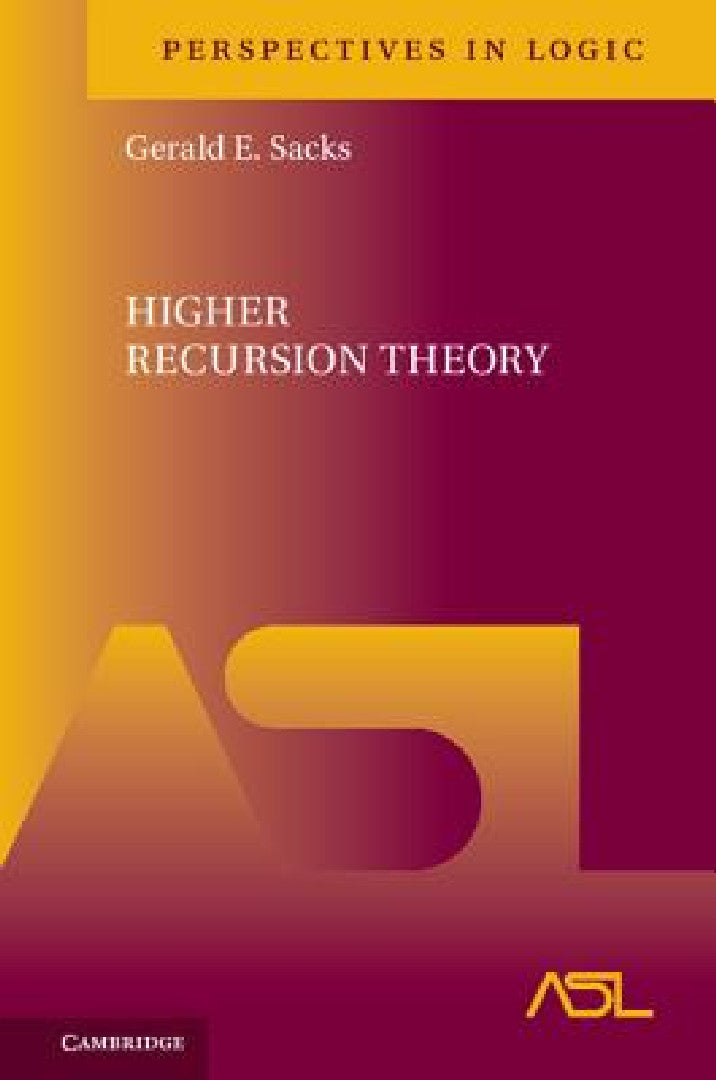 Higher Recursion Theory (English, Gerald E. Sacks)