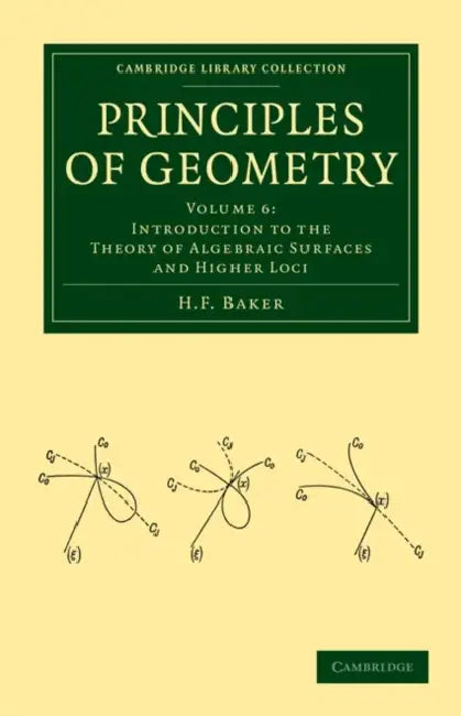 Principles of Geometry (English, H. F. Baker)