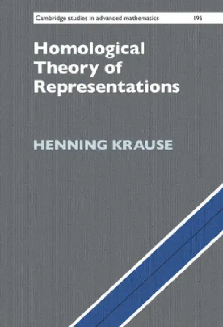 Homological Theory of Representations (English, Henning Krause)