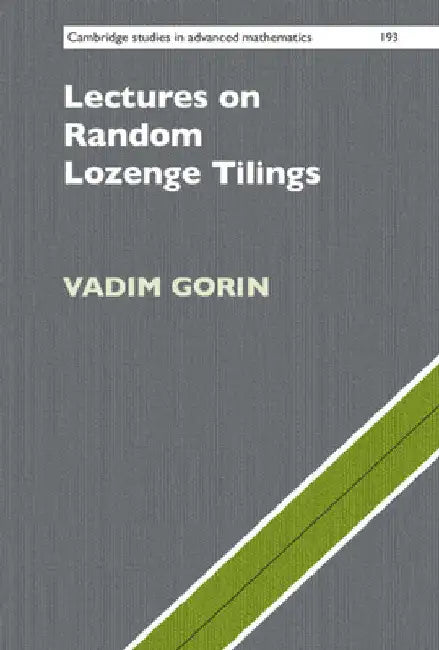 Lectures on Random Lozenge Tilings (English, Vadim Gorin)