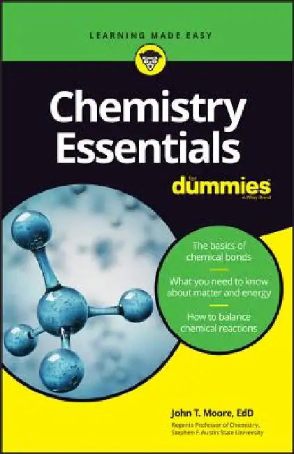 Chemistry Essentials for Dummies (English, John T. Moore)