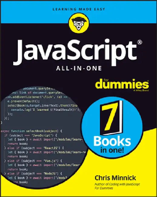 JavaScript All-In-One for Dummies (English, Chris Minnick)