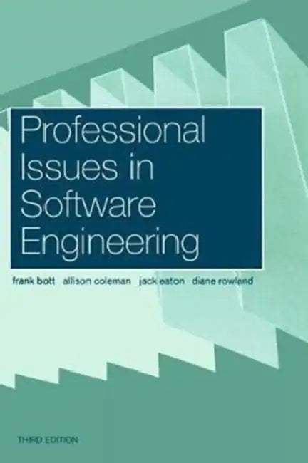 Professional Issues in Software Engineering (English, Frank Bott)
