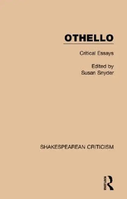 Othello (English, Susan Snyder)