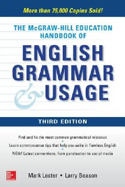 McGraw-Hill Education Handbook of English Grammar & Usage (English, Mark Lester)