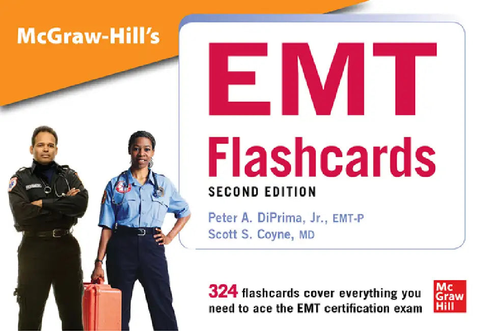 McGraw-Hill's EMT Flashcards, Second Edition (English, Peter A. Diprima | Scott S. Coyne)