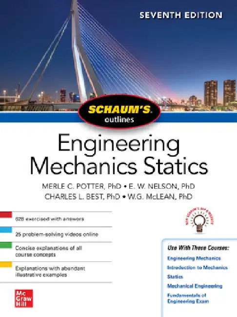 Schaum's Outline of Engineering Mechanics (English, Merle C. Potter)