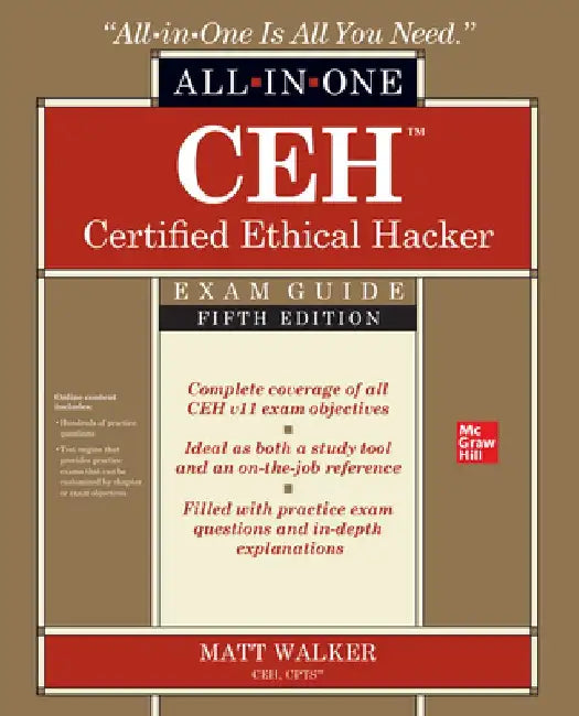 Ceh Certified Ethical Hacker All-In-One Exam Guide, Fifth Edition (English, Matt Walker)