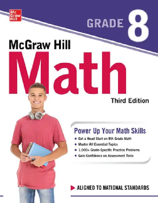 McGraw Hill Math Grade 8, Third Edition (English, McGraw Hill)